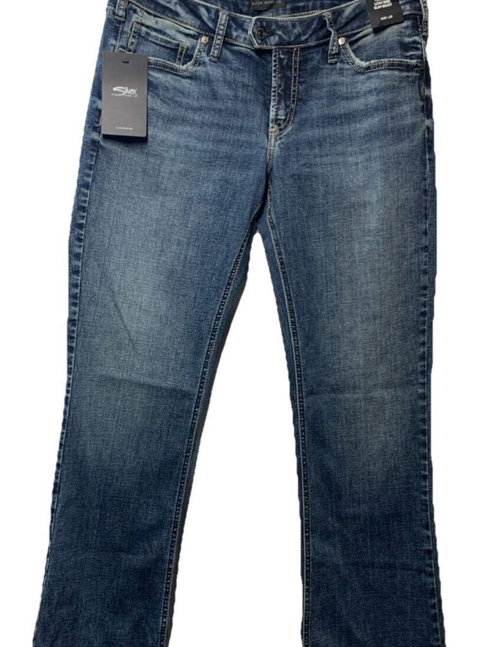 Silver Jeans Womens Tuesday Universal Fit Low Rise Jean Pant with Pocket 33x33